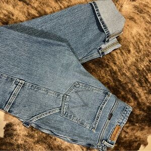 Wrangler Medium Blue Denim Jeans with Back Pocket Detail